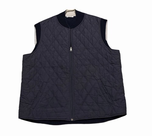 Gran sasso quilted vest mens - vest,